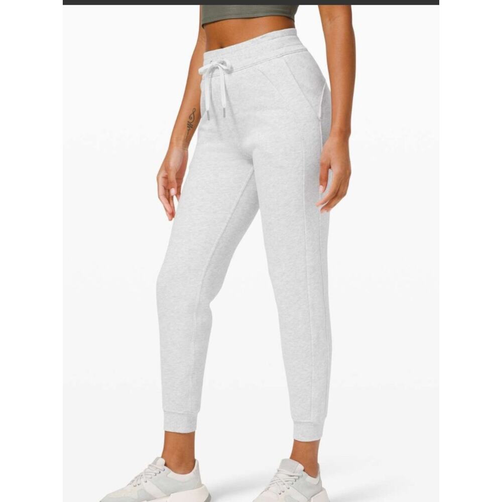 Lululemon Gray Scuba High Rise Joggers